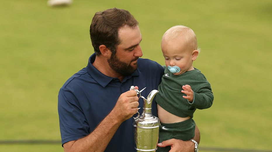 scottie-scheffler’s-son,-bennett,-steals-spotlight-with-adorable-celebration-after-open-championship-win