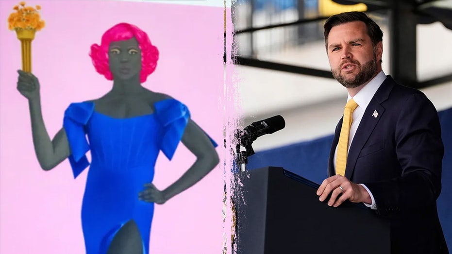 michelle-obama-portraitist’s-exhibit-with-trans-statue-of-liberty-pulled-after-pressure-from-vance