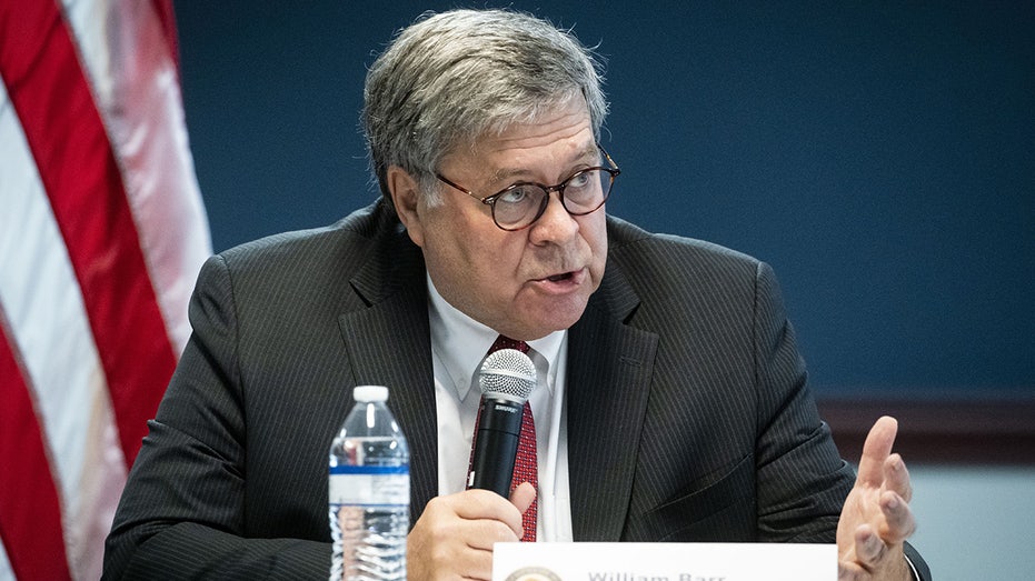 bill-barr,-former-trump-attorney-general,-arrives-to-face-house-investigators-in-epstein-probe