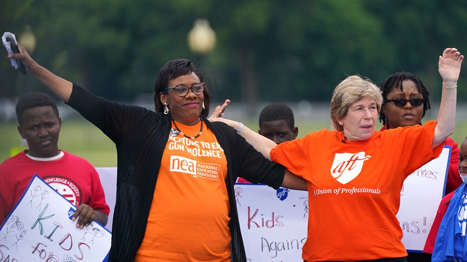 nation’s-2-largest-teachers-unions-funneled-nearly-$50m-to-left-wing-groups,-watchdog-report-says