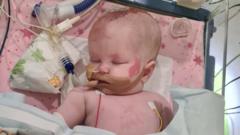 ‘My baby’s brain tumour symptoms were dismissed as colic’