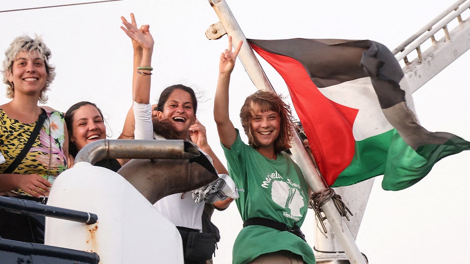 Israel claims Greta Thunberg’s flotilla seeking to break Gaza blockade has Hamas ties, cites documents