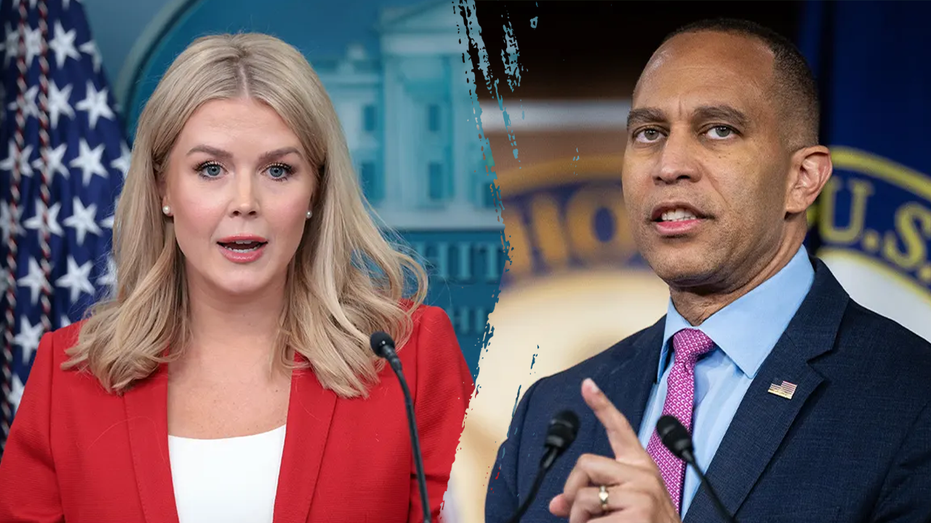 hakeem-jeffries-unleashes-personal-attack-against-karoline-leavitt,-calls-her-‘sick’-and-‘demented’