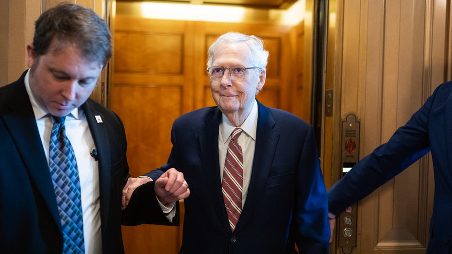 mcconnell-released-from-hospital-after-health-scare,-to-work-from-home-as-key-dhs-vote-looms