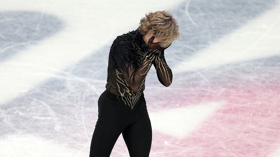 ‘quad-god’-ilia-malinin-falls-twice,-finishes-eighth-after-shocking-performance