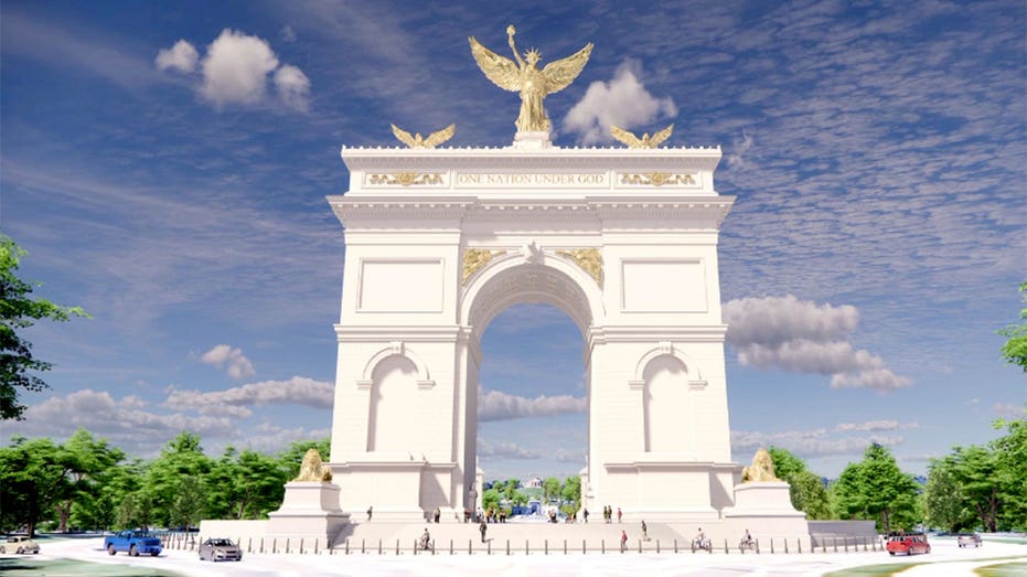 golden-eagles,-lions-and-a-winged-lady-liberty-top-trump’s-proposed-250-foot-dc-triumphal-arch-designs
